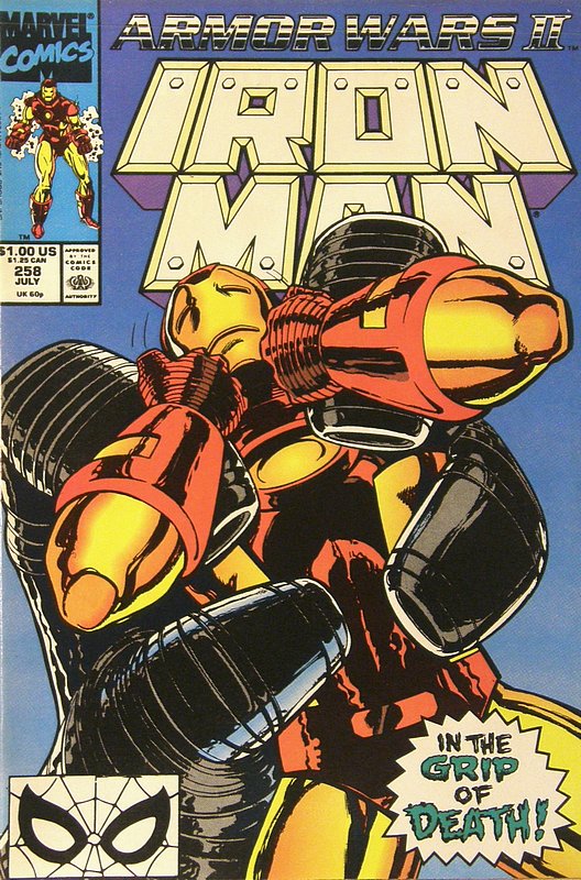 Cover of Iron Man (Vol 1) #258. One of 250,000 Vintage American Comics on sale from Krypton!