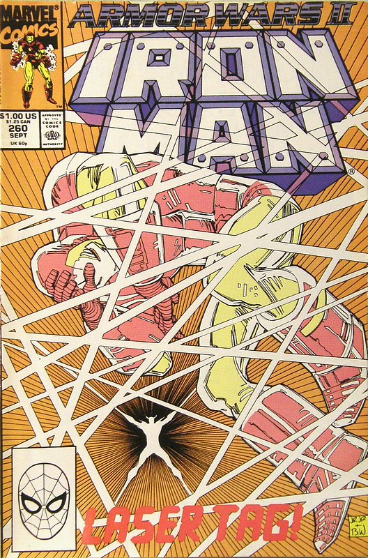 Cover of Iron Man (Vol 1) #260. One of 250,000 Vintage American Comics on sale from Krypton!