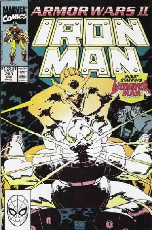 Cover of Iron Man (Vol 1) #263. One of 250,000 Vintage American Comics on sale from Krypton!