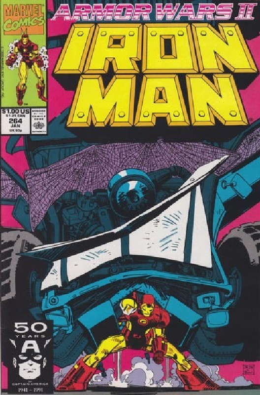 Cover of Iron Man (Vol 1) #264. One of 250,000 Vintage American Comics on sale from Krypton!