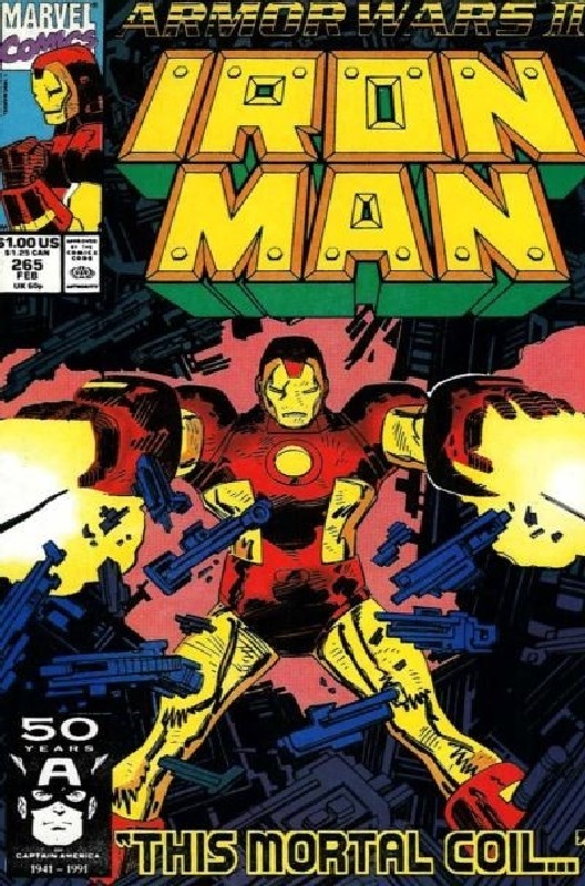 Cover of Iron Man (Vol 1) #265. One of 250,000 Vintage American Comics on sale from Krypton!