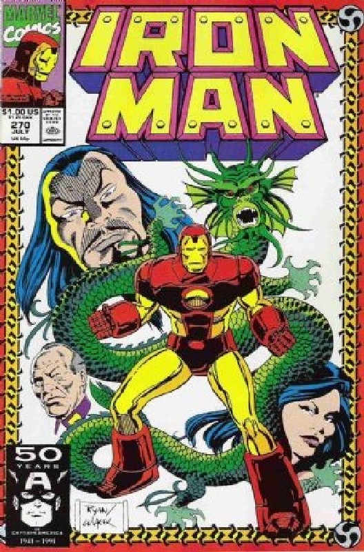 Cover of Iron Man (Vol 1) #270. One of 250,000 Vintage American Comics on sale from Krypton!
