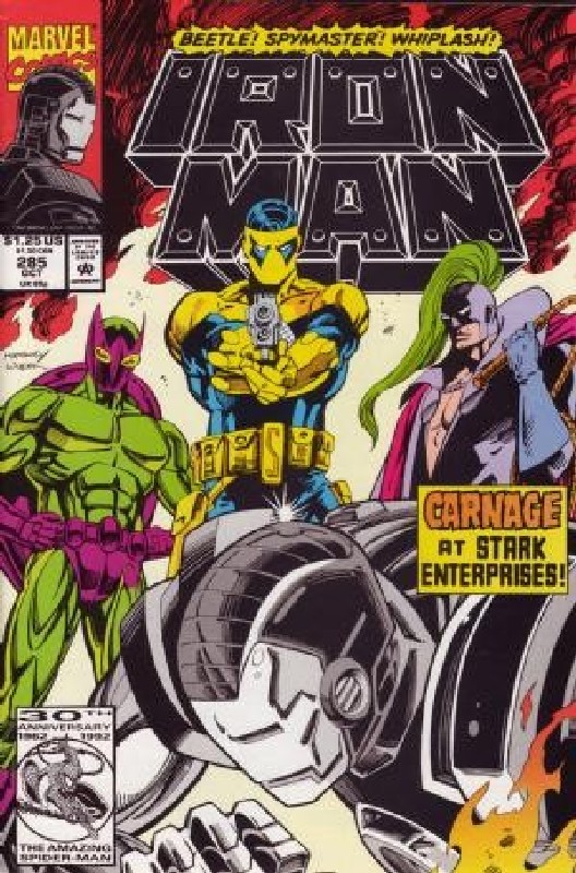 Cover of Iron Man (Vol 1) #285. One of 250,000 Vintage American Comics on sale from Krypton!