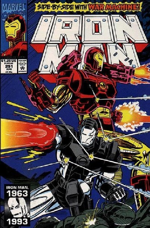 Cover of Iron Man (Vol 1) #291. One of 250,000 Vintage American Comics on sale from Krypton!