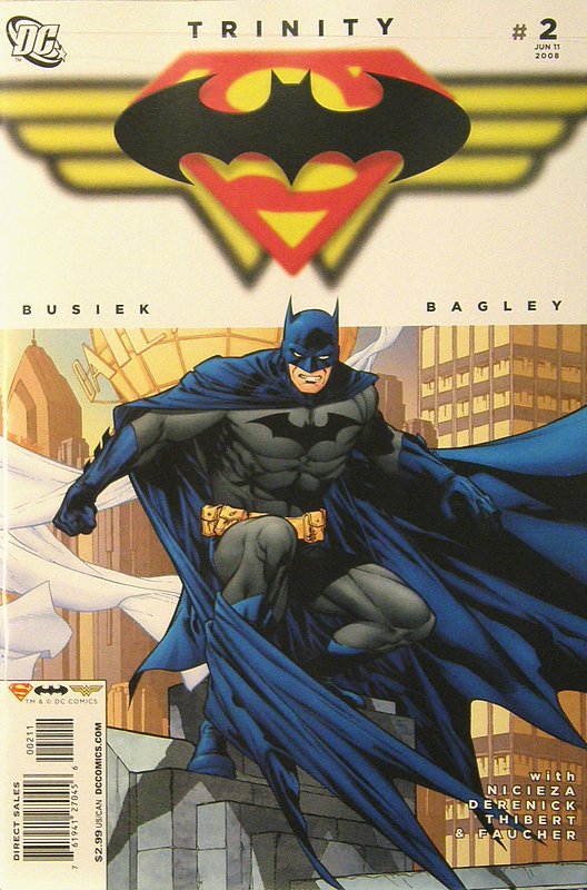 Cover of Trinity (2008) #2. One of 250,000 Vintage American Comics on sale from Krypton!