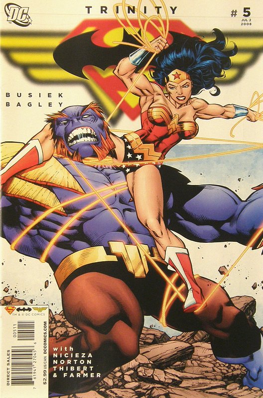 Cover of Trinity (2008) #5. One of 250,000 Vintage American Comics on sale from Krypton!