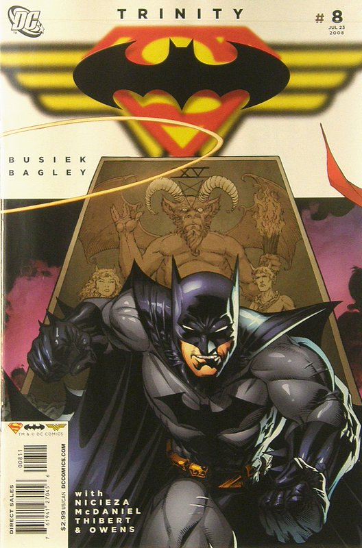 Cover of Trinity (2008) #8. One of 250,000 Vintage American Comics on sale from Krypton!