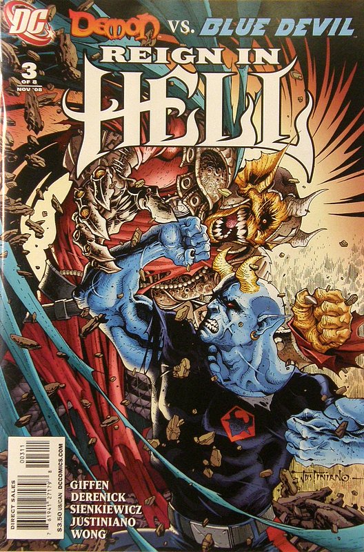 Cover of Reign in Hell (2008 Ltd) #3. One of 250,000 Vintage American Comics on sale from Krypton!