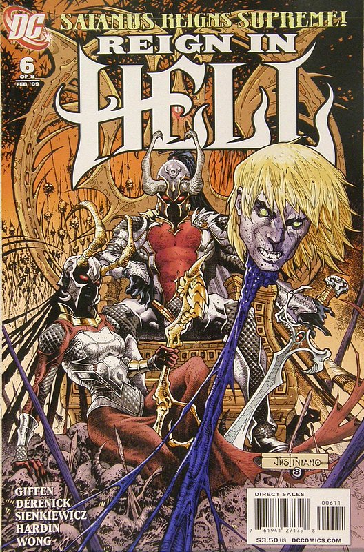 Cover of Reign in Hell (2008 Ltd) #6. One of 250,000 Vintage American Comics on sale from Krypton!