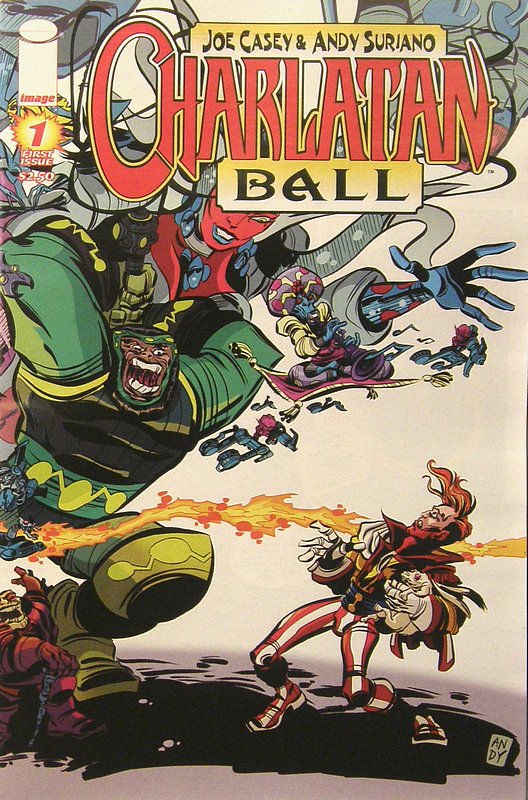 Cover of Charlatan Ball (Vol 1) #1. One of 250,000 Vintage American Comics on sale from Krypton!
