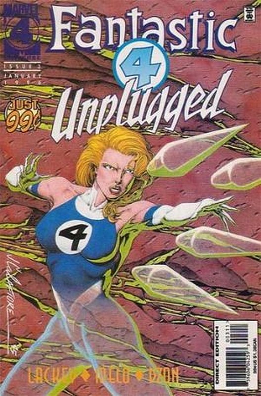 Cover of Fantastic Four Unplugged (Vol 1) #3. One of 250,000 Vintage American Comics on sale from Krypton!
