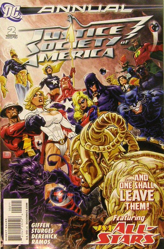 Cover of Justice Society of America Annual (2008) #2. One of 250,000 Vintage American Comics on sale from Krypton!