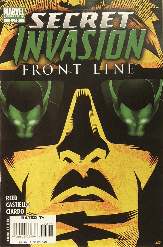 Cover of Secret Invasion: Frontline (2008 ltd) #2. One of 250,000 Vintage American Comics on sale from Krypton!