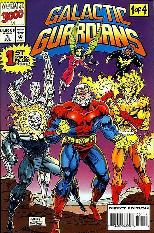 Cover of Galactic Guardians (1994 Ltd) #1. One of 250,000 Vintage American Comics on sale from Krypton!