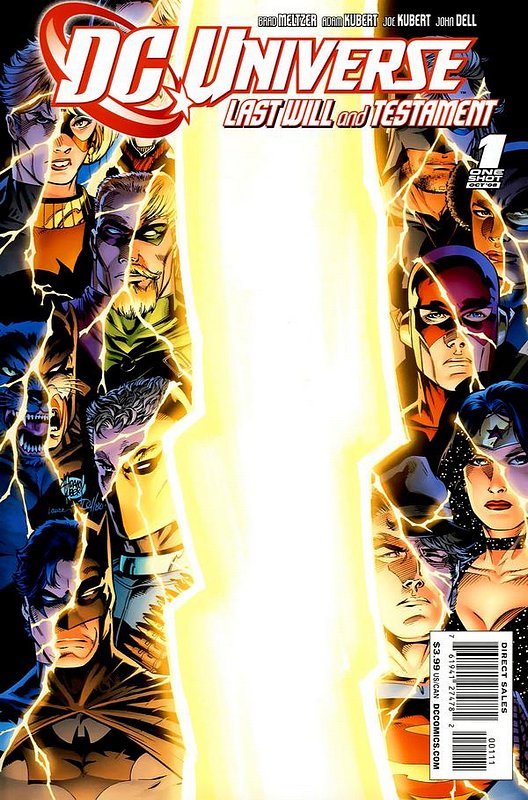 Cover of DC Universe: Last Will & Testament (2008 One Shot) #1. One of 250,000 Vintage American Comics on sale from Krypton!