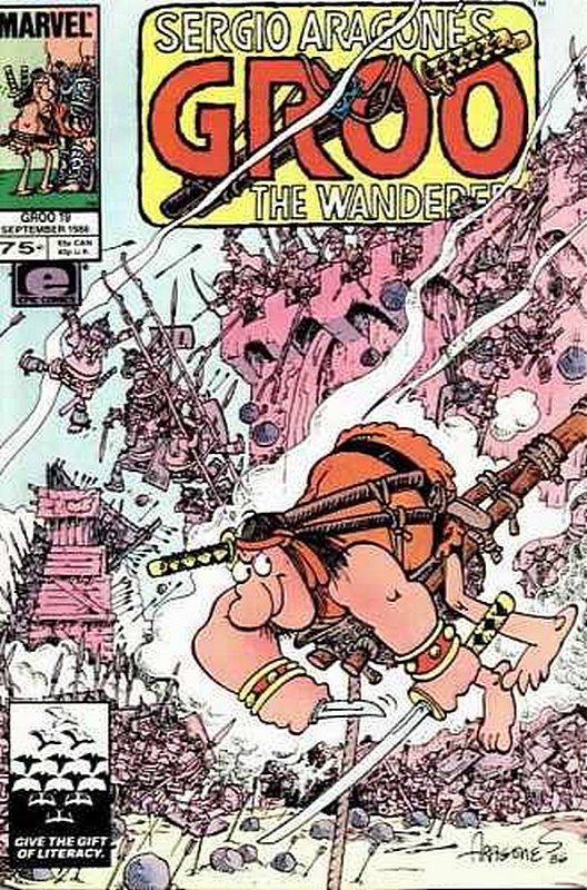 Cover of Groo the Wanderer (Vol 1) #19. One of 250,000 Vintage American Comics on sale from Krypton!