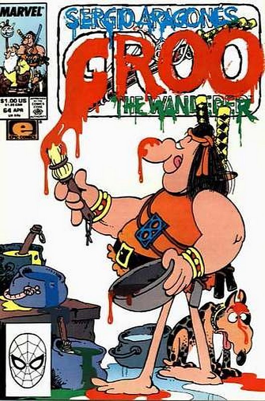 Cover of Groo the Wanderer (Vol 1) #64. One of 250,000 Vintage American Comics on sale from Krypton!