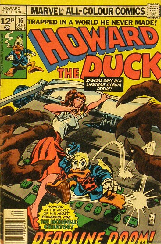 Cover of Howard the Duck (Vol 1) #16. One of 250,000 Vintage American Comics on sale from Krypton!