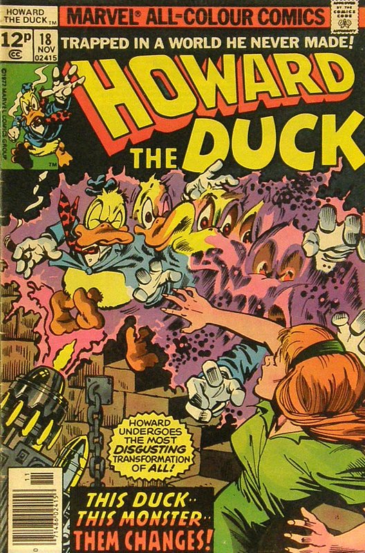 Cover of Howard the Duck (Vol 1) #18. One of 250,000 Vintage American Comics on sale from Krypton!