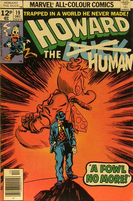 Cover of Howard the Duck (Vol 1) #19. One of 250,000 Vintage American Comics on sale from Krypton!