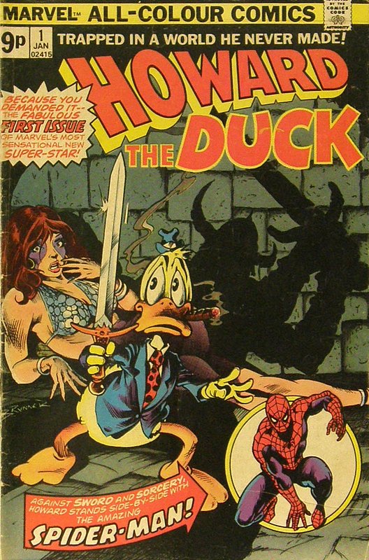 Cover of Howard the Duck (Vol 1) #1. One of 250,000 Vintage American Comics on sale from Krypton!