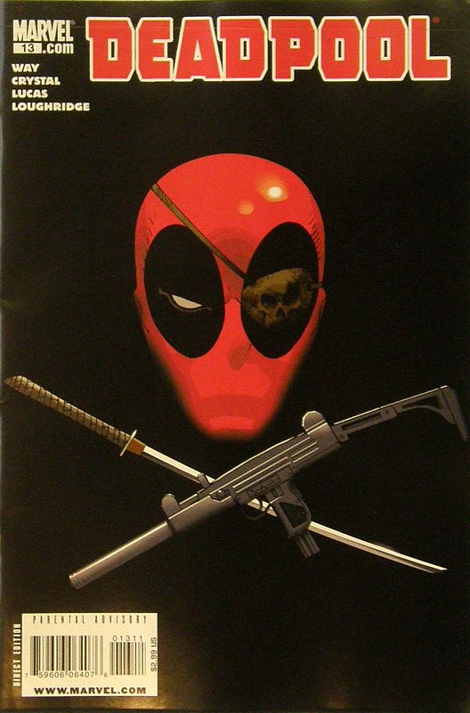 Cover of Deadpool (Vol 2) #13. One of 250,000 Vintage American Comics on sale from Krypton!