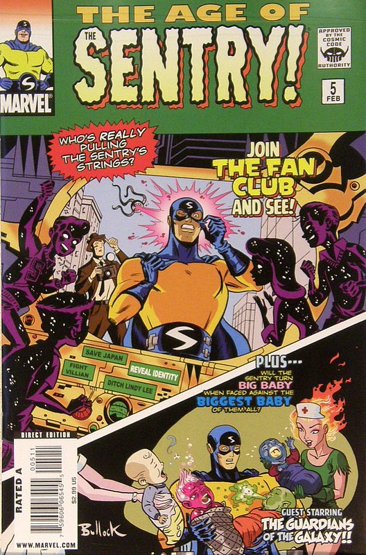 Cover of Age of Sentry (2008 Ltd) #5. One of 250,000 Vintage American Comics on sale from Krypton!