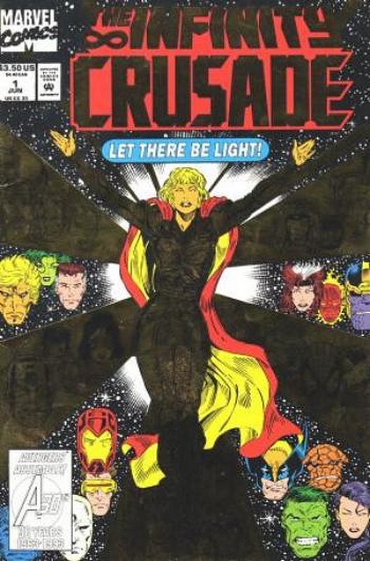 Cover of Infinity Crusade (1993 Ltd) #1. One of 250,000 Vintage American Comics on sale from Krypton!