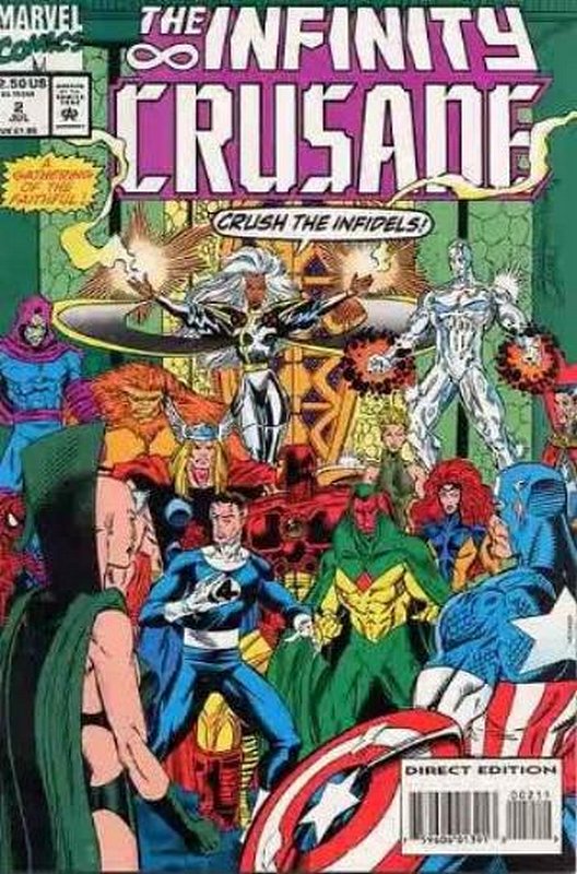 Cover of Infinity Crusade (1993 Ltd) #2. One of 250,000 Vintage American Comics on sale from Krypton!