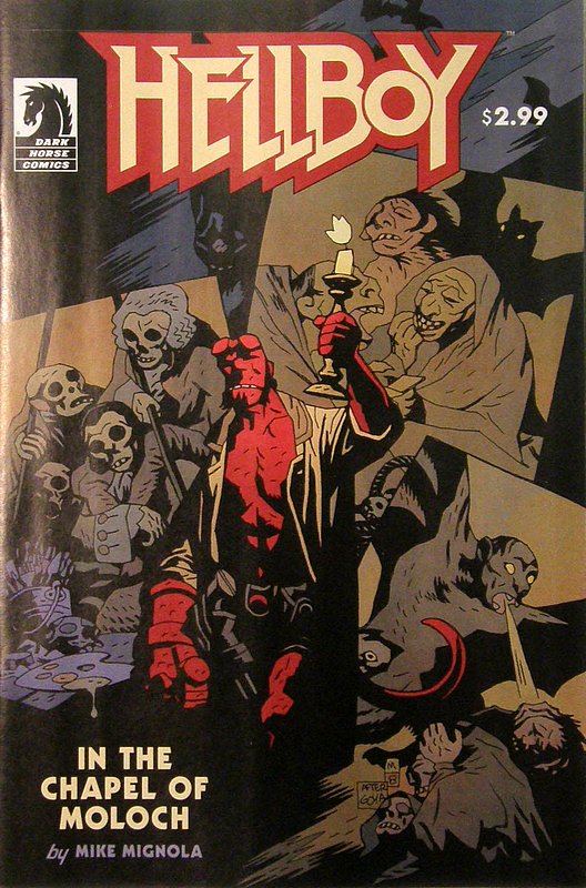 Cover of Hellboy: In the Chapel of Moloch #1. One of 250,000 Vintage American Comics on sale from Krypton!