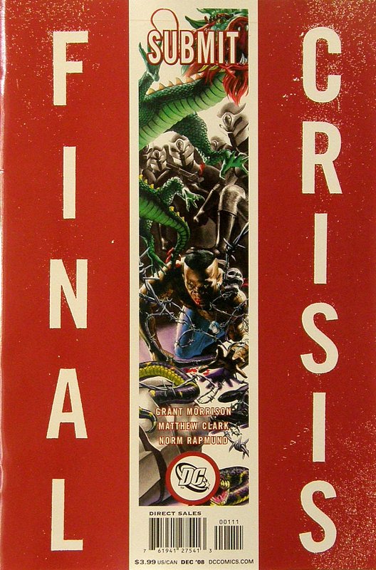Cover of Final Crisis: Submit (2008 One Shot) #1. One of 250,000 Vintage American Comics on sale from Krypton!