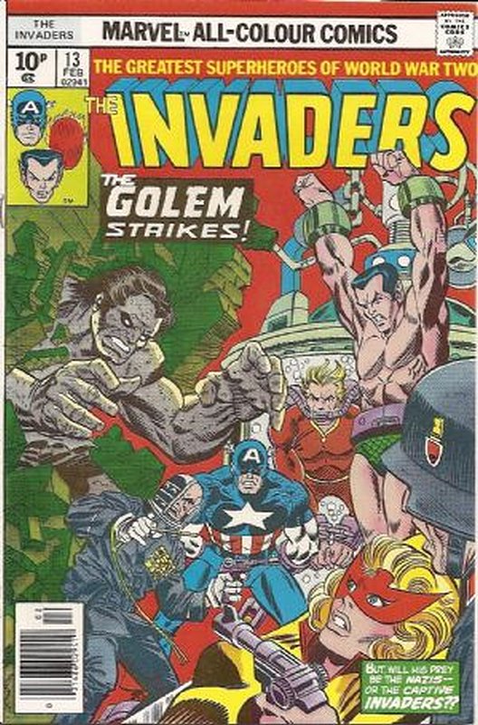 Cover of Invaders (Vol 1) #13. One of 250,000 Vintage American Comics on sale from Krypton!