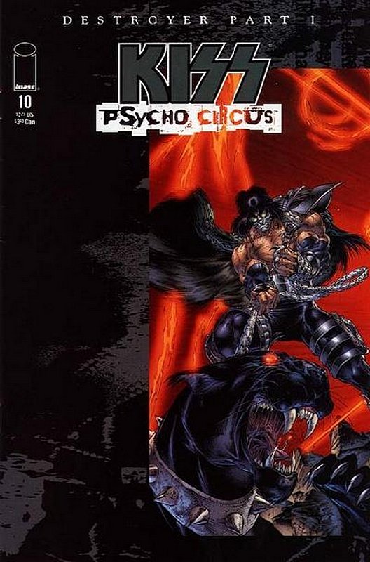 Cover of Kiss the Psycho Circus (Vol 1) #10. One of 250,000 Vintage American Comics on sale from Krypton!