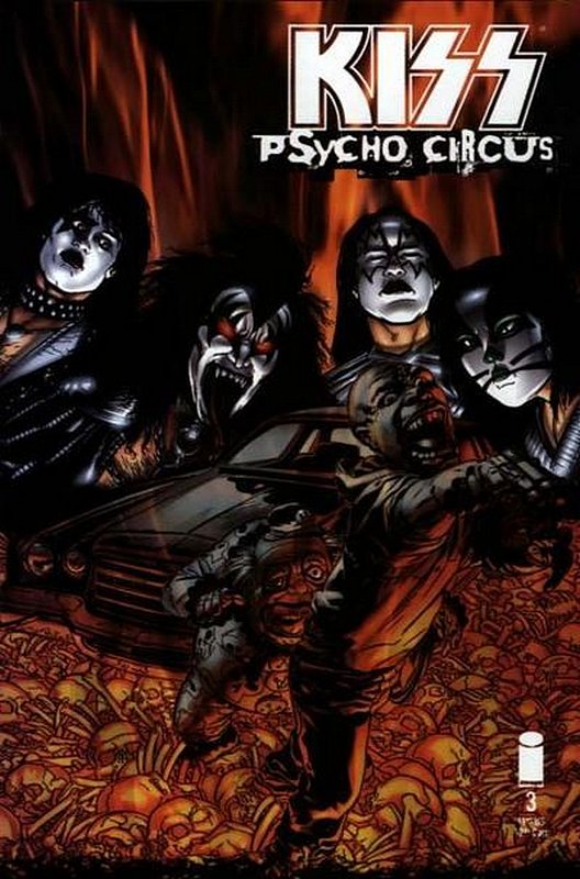 Cover of Kiss the Psycho Circus (Vol 1) #3. One of 250,000 Vintage American Comics on sale from Krypton!
