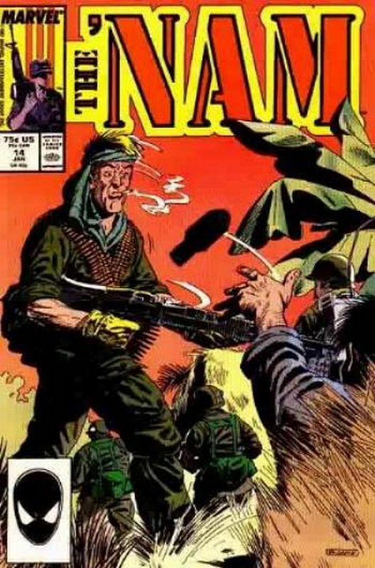 Cover of Nam (Vol 1)The #14. One of 250,000 Vintage American Comics on sale from Krypton!