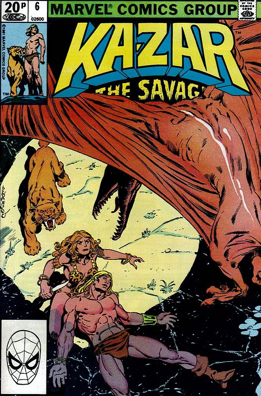 Cover of Ka-Zar (Vol 3) The Savage #6. One of 250,000 Vintage American Comics on sale from Krypton!