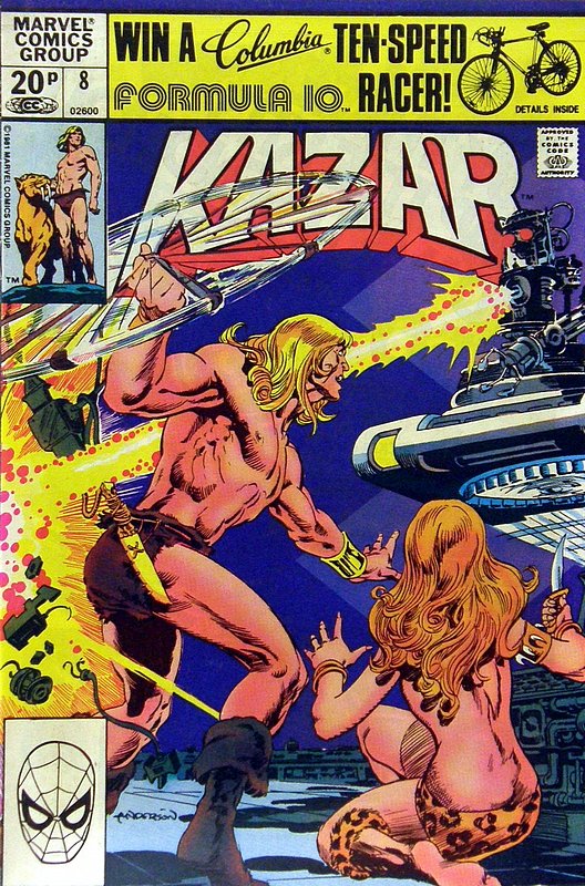 Cover of Ka-Zar (Vol 3) The Savage #8. One of 250,000 Vintage American Comics on sale from Krypton!