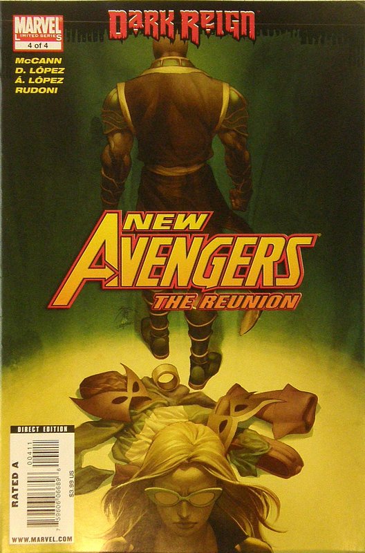Cover of New Avengers: The Reunion (2009 Ltd) #4. One of 250,000 Vintage American Comics on sale from Krypton!