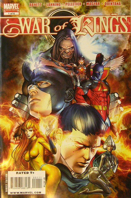 Cover of War of Kings (2009 Ltd) #1. One of 250,000 Vintage American Comics on sale from Krypton!