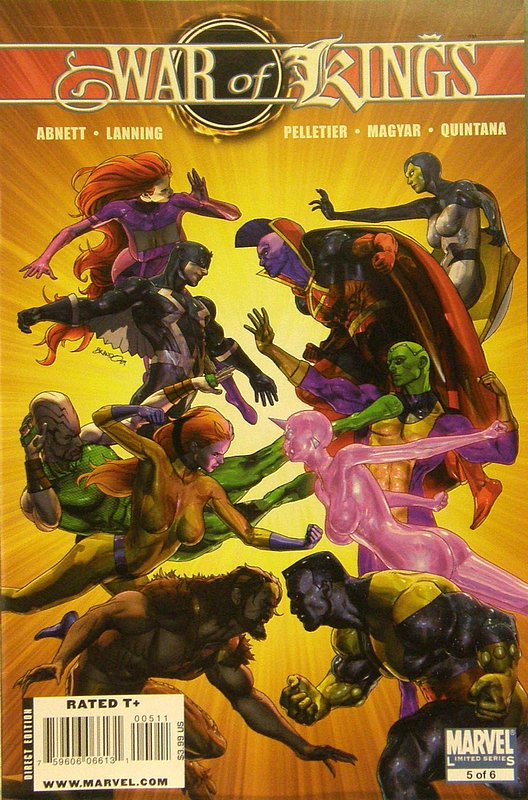 Cover of War of Kings (2009 Ltd) #5. One of 250,000 Vintage American Comics on sale from Krypton!