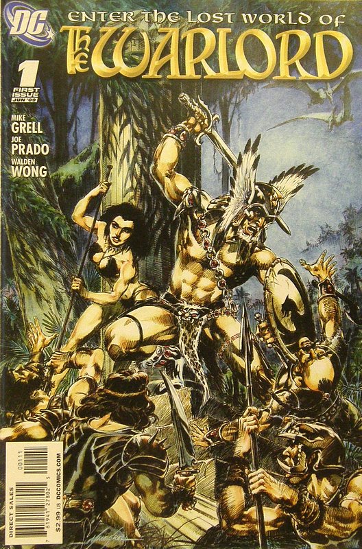 Cover of Warlord (Vol 3) #1. One of 250,000 Vintage American Comics on sale from Krypton!
