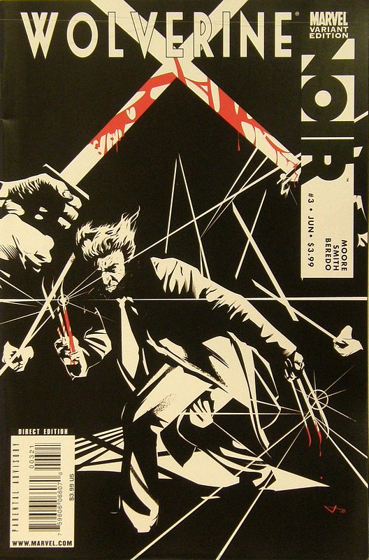 Cover of Wolverine: Noir (2009 Ltd) #3. One of 250,000 Vintage American Comics on sale from Krypton!