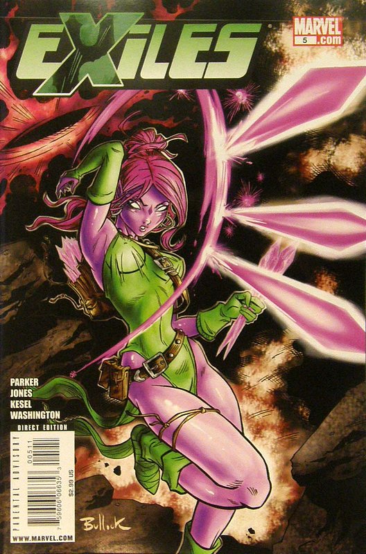 Cover of Exiles (Vol 2) #5. One of 250,000 Vintage American Comics on sale from Krypton!