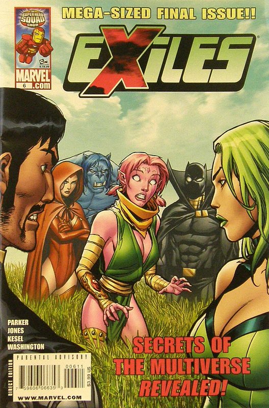 Cover of Exiles (Vol 2) #6. One of 250,000 Vintage American Comics on sale from Krypton!