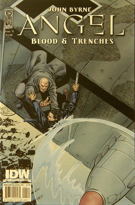 Cover of Angel: Blood & Trenches (2009 Ltd) #4. One of 250,000 Vintage American Comics on sale from Krypton!