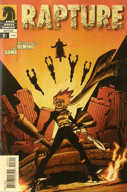 Cover of Rapture (2009 Ltd) #3. One of 250,000 Vintage American Comics on sale from Krypton!