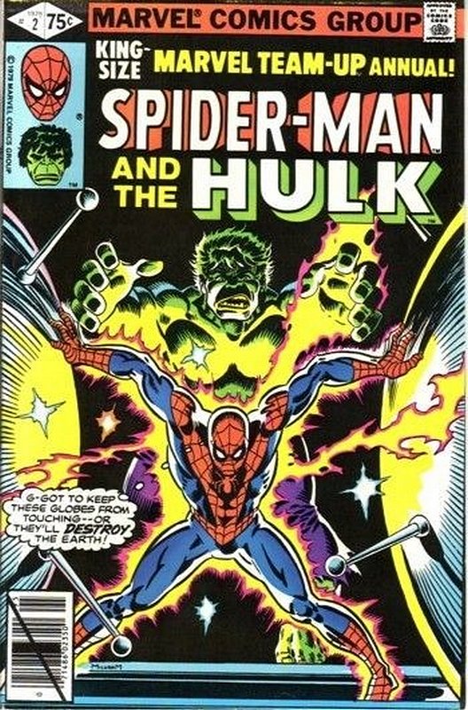 Cover of Marvel Team-up Annual #2. One of 250,000 Vintage American Comics on sale from Krypton!