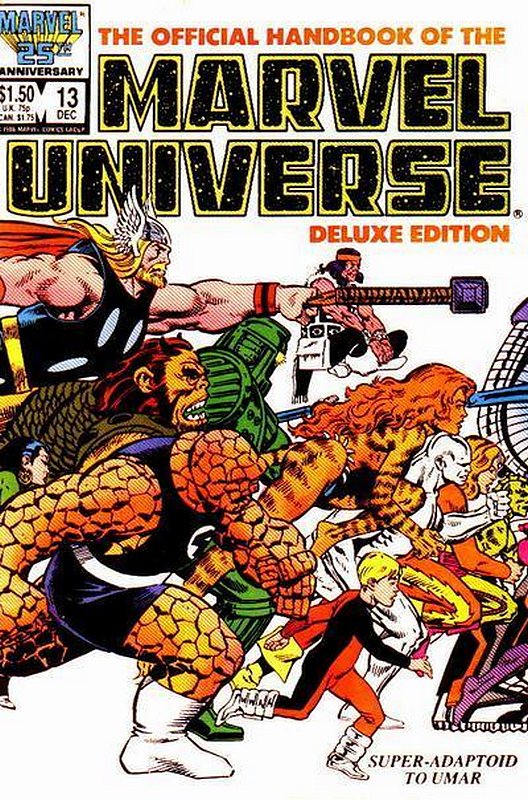 Cover of Marvel Universe (Vol 2) Official Handbook Deluxe #13. One of 250,000 Vintage American Comics on sale from Krypton!