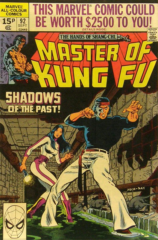 Cover of Master of Kung Fu (Vol 1) #92. One of 250,000 Vintage American Comics on sale from Krypton!