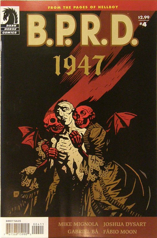 Cover of BPRD: 1947 (2009 Ltd) #4. One of 250,000 Vintage American Comics on sale from Krypton!